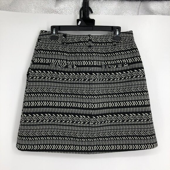 Anthropologie-Maeve Fieldnotes Button Front Mini Skirt Size 12 - Picture 3 of 16